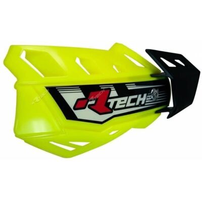 Race Tech RACETECH FLX Garde-mains - Jaune Néon - Réglable - Unisexe - Accessoire Moto - Publicité Race Tech RACETECH FLX Garde-mains - Jaune Néon - Réglable - Unisexe - Accessoire Moto - Publicité