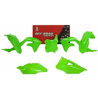 Race Tech Kawasaki KX450F Fluorescent Green Plastic Kit - Motorcycle Parts Race Tech Kawasaki KX450F Fluorescent Green Plastic Kit - Motorcycle Parts