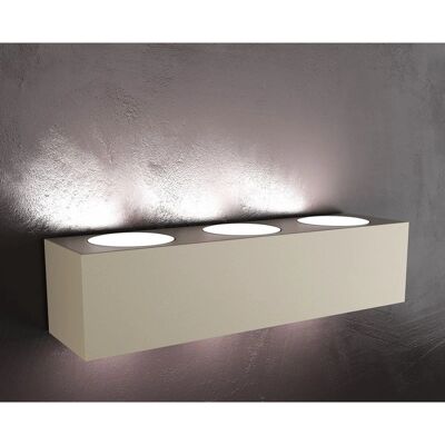 TOP-LIGHT Applique moderna eccentrica sabbia - Lampada parete TOP-LIGHT Applique moderna eccentrica sabbia - Lampada parete