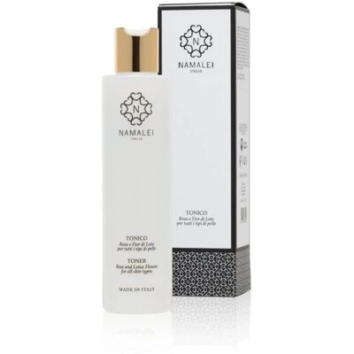 Tonico Viso Rosa e Fiore di Loto - Per Tutti i Tipi di Pelle Tonico Viso Rosa e Fiore di Loto - Per Tutti i Tipi di Pelle