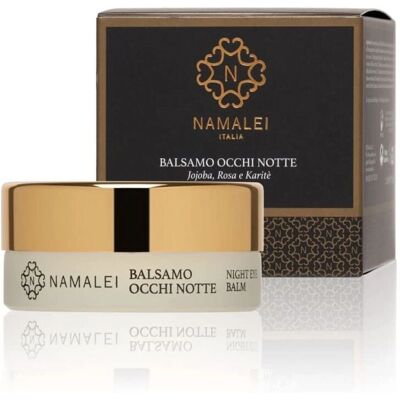 Namalei Balsamo Occhi Rosa Jojoba Notte - Trattamento Namalei Balsamo Occhi Rosa Jojoba Notte - Trattamento