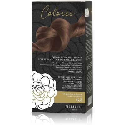 Namalei Crema Colorante Capelli - 6.3 Biondo Scuro Dorato - Crema Colorante Capelli Namalei Crema Colorante Capelli - 6.3 Biondo Scuro Dorato - Crema Colorante Capelli