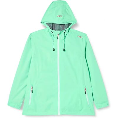 Veste Imperméable Fille Cmp Vert - Capuche Fixe - Publicité Veste Imperméable Fille Cmp Vert - Capuche Fixe - Publicité