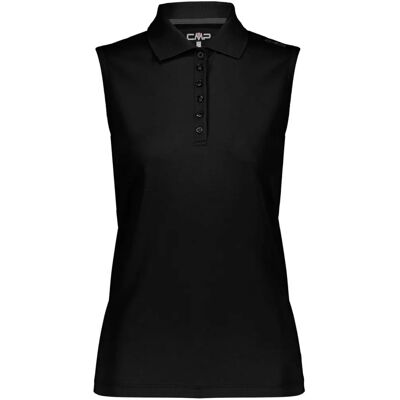 Polo Donna CMP Senza Maniche - Nero - 48 - Polo Polo Donna CMP Senza Maniche - Nero - 48 - Polo