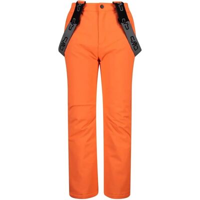 CMP Kids Ski Salopette - Orange Fluo - Waterproof, Breathable, Insulated CMP Kids Ski Salopette - Orange Fluo - Waterproof, Breathable, Insulated