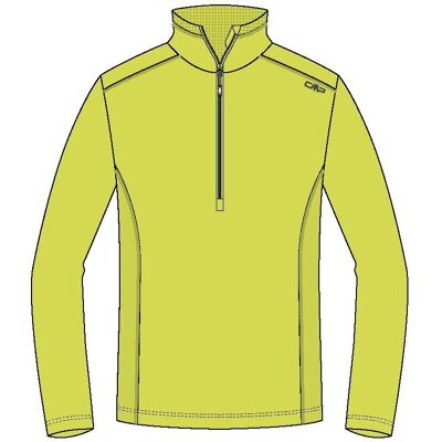 CMP E112 - Gele ski rolli / fleece pullover - ski rolli / fleece CMP E112 - Gele ski rolli / fleece pullover - ski rolli / fleece
