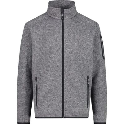 CMP Herentrui Dark Gray Fleecejacke - Sportswear CMP Herentrui Dark Gray Fleecejacke - Sportswear