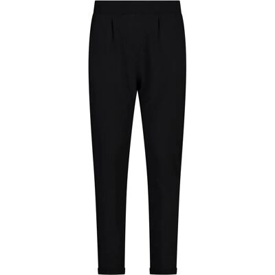 Cmp Slim Fit Black Cotton Pants - Pants Cmp Slim Fit Black Cotton Pants - Pants