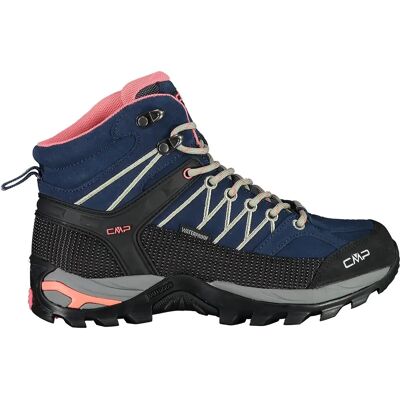 CMP Rigel Mid Wp Wasserdichter Wanderschuh - Ganzjahres Damen - Blau CMP Rigel Mid Wp Wasserdichter Wanderschuh - Ganzjahres Damen - Blau