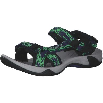 CMP Sandale de randonnée pour enfants Hamal - B.Bleu-Vert Fluo CMP Sandale de randonnée pour enfants Hamal - B.Bleu-Vert Fluo