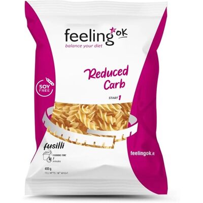 Feeling Ok Fusilli - Pasta Proteica, a Basso Contenuto di Carboidrati Feeling Ok Fusilli - Pasta Proteica, a Basso Contenuto di Carboidrati
