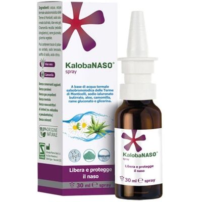 Schwabe Pharma KalobaNaso 30ml - Spray nasale decongestionante e protettivo Schwabe Pharma KalobaNaso 30ml - Spray nasale decongestionante e protettivo
