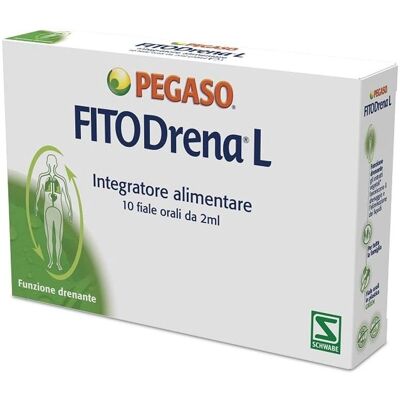 Schwabe Pharma Pegaso Fitodrena L - Supporto Detox - 10 Fiale Schwabe Pharma Pegaso Fitodrena L - Supporto Detox - 10 Fiale