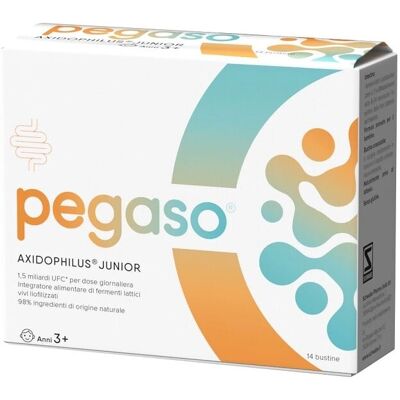 Schwabe Pharma Italia Srl Pegaso Axiboulardi Junior - Integratore probiotico per bambini - 14 bustine Schwabe Pharma Italia Srl Pegaso Axiboulardi Junior - Integratore probiotico per bambini - 14 bustine