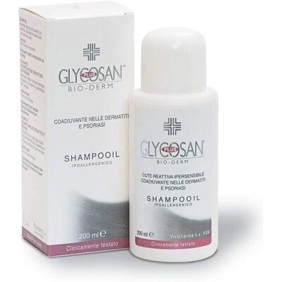 Vivipharma Glycosan Plus Bio Derm Shampoo - Ipoallergenico, Lipidi Vegetali, Delicato, Zinco Vivipharma Glycosan Plus Bio Derm Shampoo - Ipoallergenico, Lipidi Vegetali, Delicato, Zinco
