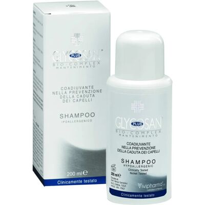 Shampoo Glycosan-Plus Bio Complex di Vivipharma - Prevenzione della perdita dei capelli Shampoo Glycosan-Plus Bio Complex di Vivipharma - Prevenzione della perdita dei capelli