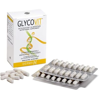Vivipharma S.A. Glycovit Derma H 64 Capsule - Supporto Pelle e Capelli Vivipharma S.A. Glycovit Derma H 64 Capsule - Supporto Pelle e Capelli