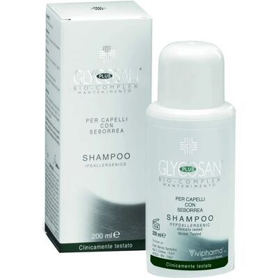 Shampoo Bio Complex Glycosan Plus di Vivipharma - Seborrea - 200ml Shampoo Bio Complex Glycosan Plus di Vivipharma - Seborrea - 200ml
