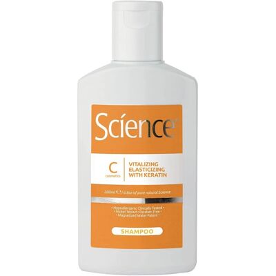 Shampoo Ricostruttore alla Cheratina Science Hair Care - 200ml Shampoo Ricostruttore alla Cheratina Science Hair Care - 200ml