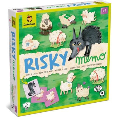 Ludattica Risky Memo Προσοχή Στον Λύκο! Επιτραπέζιο Ludattica Risky Memo Προσοχή Στον Λύκο! Επιτραπέζιο