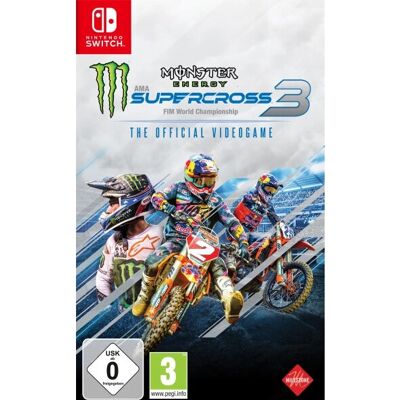 Milestone Monster Energy Supercross 3 - Édition standard - Jeu vidéo - Publicité Milestone Monster Energy Supercross 3 - Édition standard - Jeu vidéo - Publicité