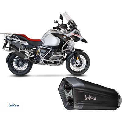 Leovince LV-12 Black Exhaust - Adventure Motorcycle Leovince LV-12 Black Exhaust - Adventure Motorcycle