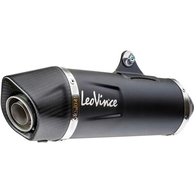Leovince Nero - Vespa GTS 125 2017-2020 - Inox - Negro - Sistema de escape Leovince Nero - Vespa GTS 125 2017-2020 - Inox - Negro - Sistema de escape