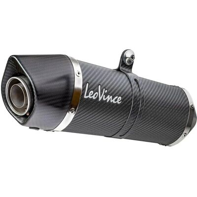 Sistema de escape de carbono Leovince para Yamaha MT-125, XSR, YZF-R 2021-23 Sistema de escape de carbono Leovince para Yamaha MT-125, XSR, YZF-R 2021-23