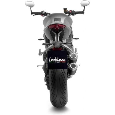 Leovince Zwarte Editie Uitlaat - Triumph Speed Triple 1200 R/RS Leovince Zwarte Editie Uitlaat - Triumph Speed Triple 1200 R/RS