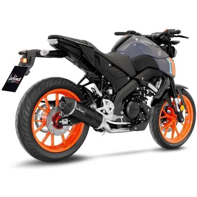 Sistema di scarico completo Leovince LV ONE EVO Edizione Nera - Yamaha 125 MT-125 / YZF-R 2021-2023 Sistema di scarico completo Leovince LV ONE EVO Edizione Nera - Yamaha 125 MT-125 / YZF-R 2021-2023