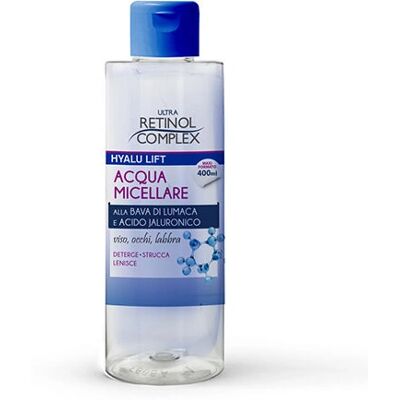 Retinol Complex - Bava Lumaca - Mucin Salamanzana - Acido Ialuronico - Acqua Micellare Retinol Complex - Bava Lumaca - Mucin Salamanzana - Acido Ialuronico - Acqua Micellare