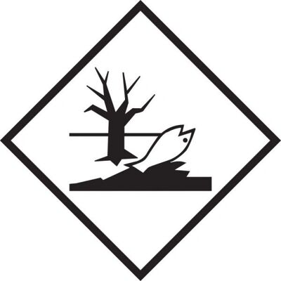 STICKERSLAB - Hazardous Environment Label ADR - 100x100mm - 100 pezzi - Etichetta STICKERSLAB - Hazardous Environment Label ADR - 100x100mm - 100 pezzi - Etichetta