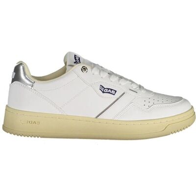GAS Damen Weiße Kunstleder Sneaker - Größe: 2.5 - Sneaker GAS Damen Weiße Kunstleder Sneaker - Größe: 2.5 - Sneaker