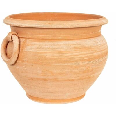 BISCOTTINI - Jarrón de terracota Caspò - Decoración rústica italiana BISCOTTINI - Jarrón de terracota Caspò - Decoración rústica italiana