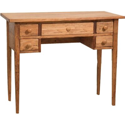BISCOTTINI - Scrittoio vintage 100x48x80 cm - legno massello di tiglio - Country - Desk BISCOTTINI - Scrittoio vintage 100x48x80 cm - legno massello di tiglio - Country - Desk