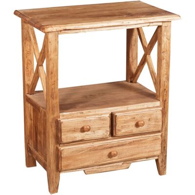 BISCOTTINI - CountryStyle - Solid Linden Wood - Nightstand BISCOTTINI - CountryStyle - Solid Linden Wood - Nightstand