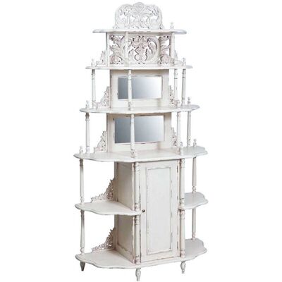 Biscottini - Etajera caoba maciza - 100x39x190 cm - Bookcase Biscottini - Etajera caoba maciza - 100x39x190 cm - Bookcase