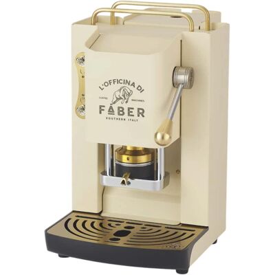 Faber Pro Deluxe Sabbia - Elfenbein - Kaffeekapselmaschine Faber Pro Deluxe Sabbia - Elfenbein - Kaffeekapselmaschine
