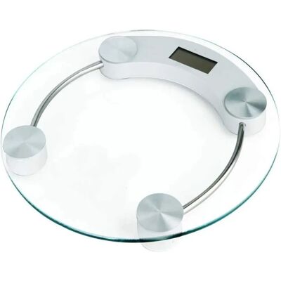PLANET SHOP Balance en Verre Numérique - Max 150 Kg PLANET SHOP Balance en Verre Numérique - Max 150 Kg