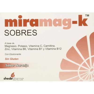 Shedir Pharma Miramag-k Métabolisme énergétique - 20 sachets - Publicité Shedir Pharma Miramag-k Métabolisme énergétique - 20 sachets - Publicité