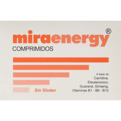 Comprimés de soutien énergétique Miraenergy - 584mg - Shedir Pharma - Publicité Comprimés de soutien énergétique Miraenergy - 584mg - Shedir Pharma - Publicité