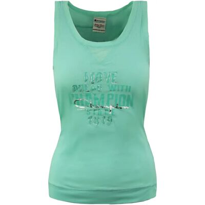 Champion Heritage Classics Sleeveless Green Womens Sports Vest Top - sports vest Champion Heritage Classics Sleeveless Green Womens Sports Vest Top - sports vest