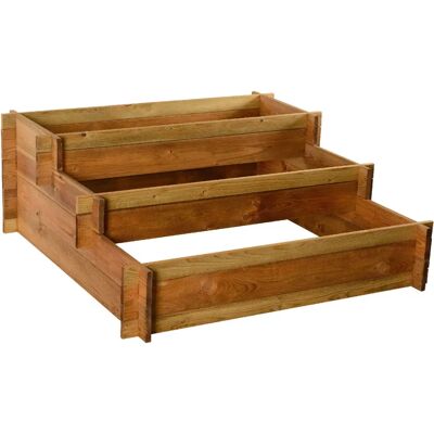 LOSA LEGNAMI EK/ORTRIS - Marrone - Pino trattato imp. - 120x120x40 cm - Vaso/Orto LOSA LEGNAMI EK/ORTRIS - Marrone - Pino trattato imp. - 120x120x40 cm - Vaso/Orto