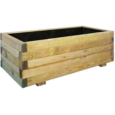 LOSA LEGNAMI - DP/FIO04012040 - 120x40x32,5 cm - pino impreganato Legna giardino LOSA LEGNAMI - DP/FIO04012040 - 120x40x32,5 cm - pino impreganato Legna giardino