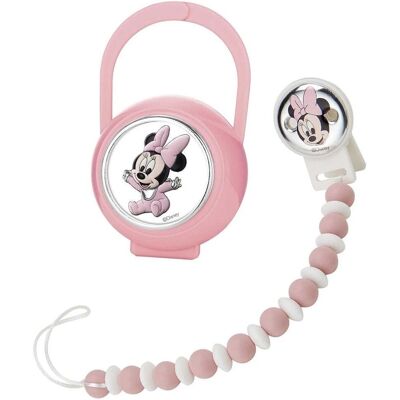 Valenti Argenti Disney Minnie Mouse Baby Schnuller Box Set Valenti Argenti Disney Minnie Mouse Baby Schnuller Box Set