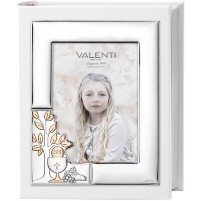 Album Fotografico Bianco Prima Comunione con Albero Della Vita - Valenti Argenti Album Fotografico Bianco Prima Comunione con Albero Della Vita - Valenti Argenti