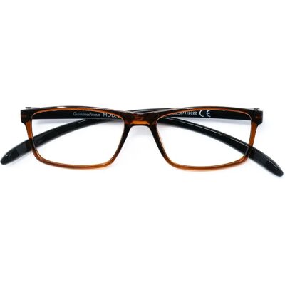 Gian Marco Venturi Verona 250 Lunettes de lecture marron unisex - Lunettes de lecture Gian Marco Venturi Verona 250 Lunettes de lecture marron unisex - Lunettes de lecture