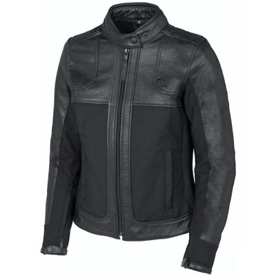 Oj Atmosfere Oj MOONLIGHT Nero Giacca in pelle slim fit - Giacca Oj Atmosfere Oj MOONLIGHT Nero Giacca in pelle slim fit - Giacca