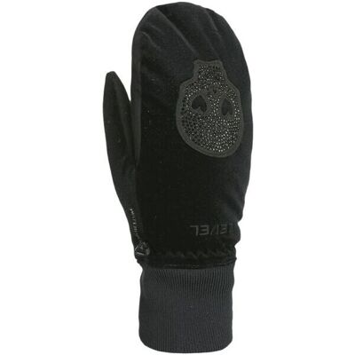Guantes para mujer Level - Mitones Coral - Negro - Guantes Guantes para mujer Level - Mitones Coral - Negro - Guantes