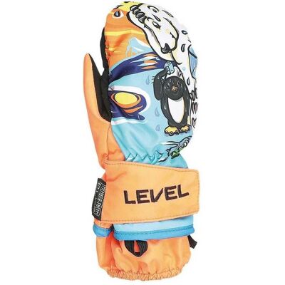 Level Gloves Naranja Guantes Infantiles Mitones - Esquí Level Gloves Naranja Guantes Infantiles Mitones - Esquí